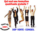 Vente-Conseil, Formation gratuite